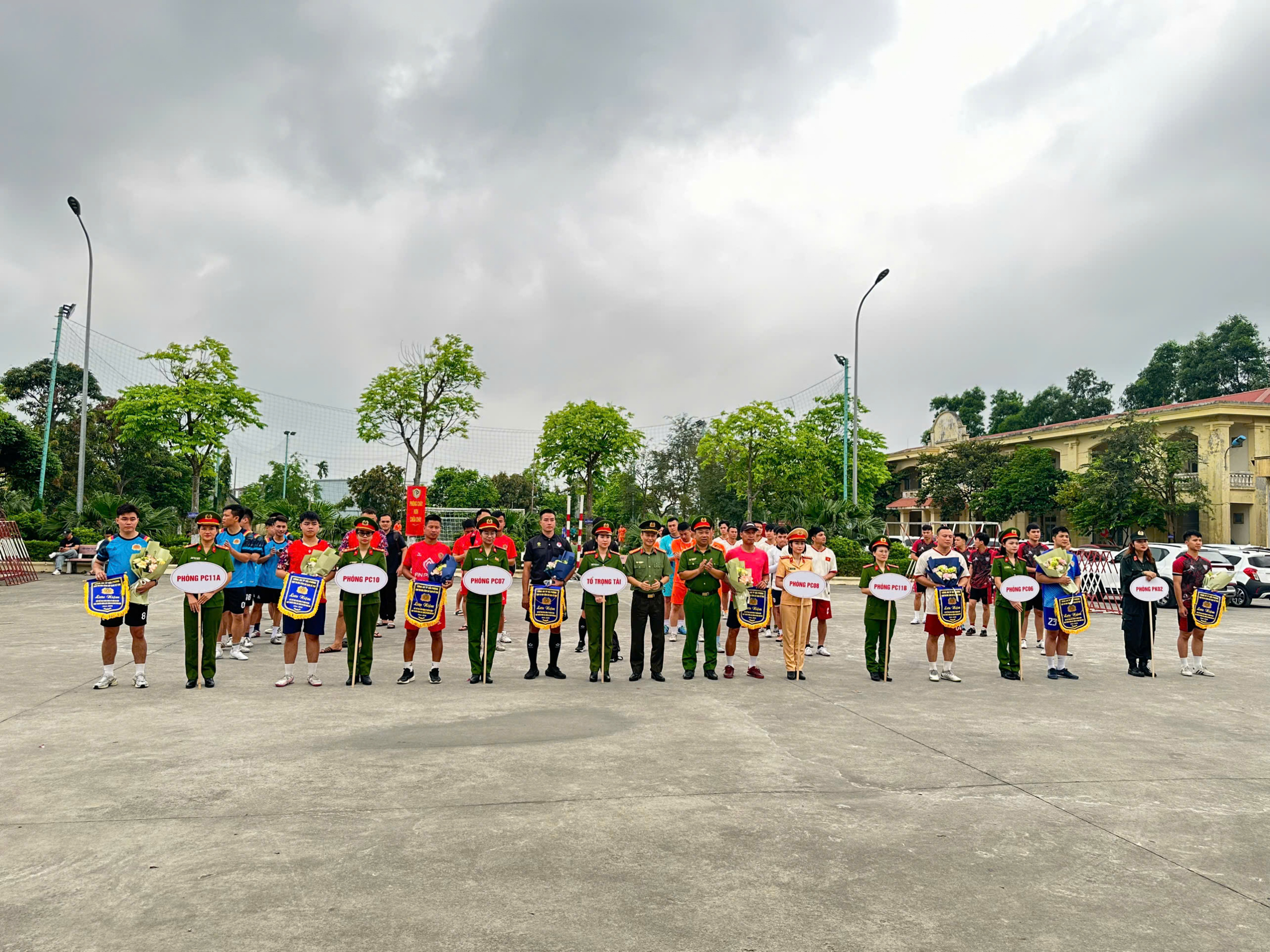 Khai mạc vòng loại giải thể thao Cụm thi đua Cảnh sát Quản lý hành chính về trật tự xã hội